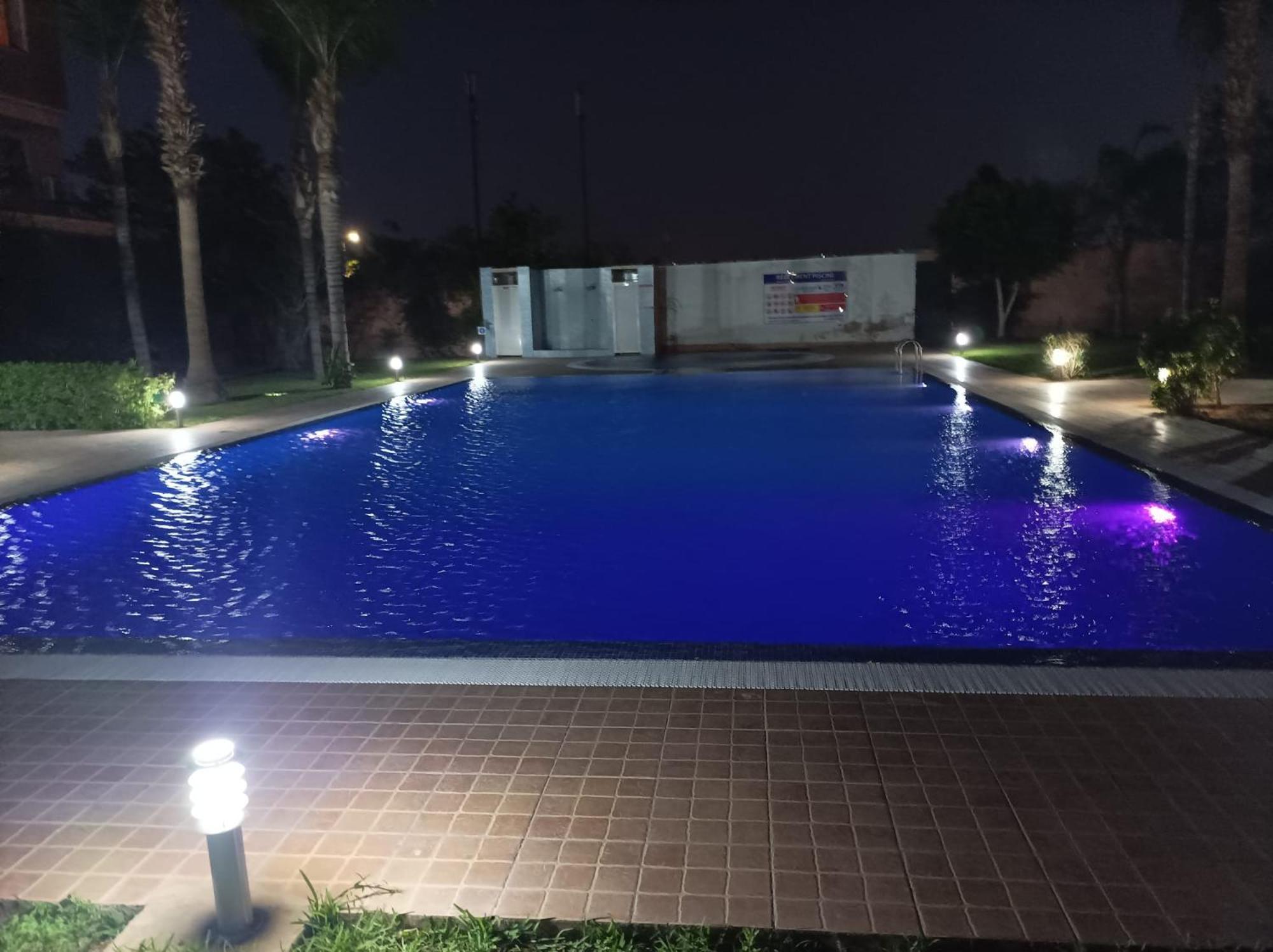 Appartement Haut Standing Vu Piscine 마라케시 외부 사진